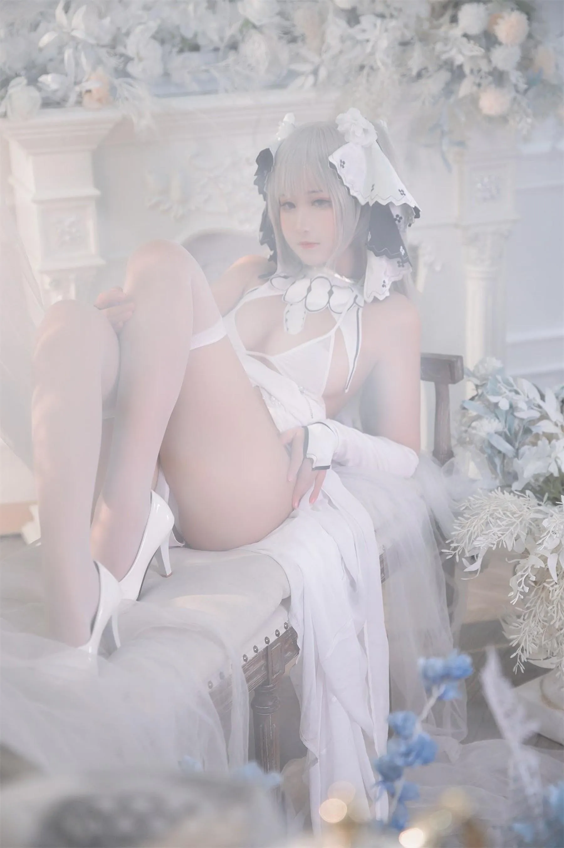 三度_69 – NO.72 可畏白纱 [55P]插图1